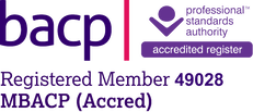 Claie Baker BACP Registered Therapist Logo
